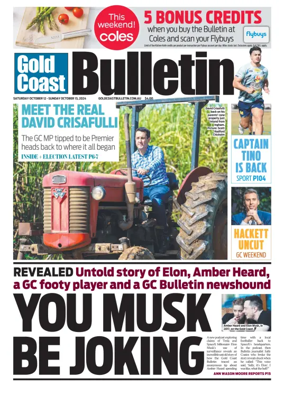 Cover of Weekend Gold Coast Bulletin