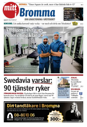 Cover of Bromma Tidning