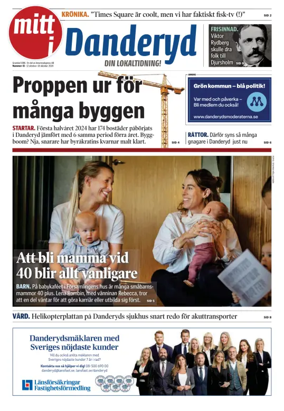 Cover of Danderyds Nyheter