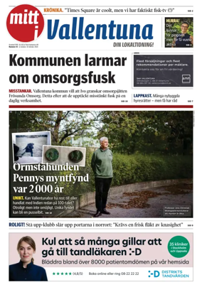 Cover of Vallentuna Nyheter