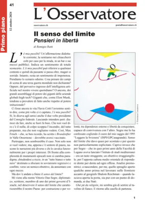 Cover of L'Osservatore