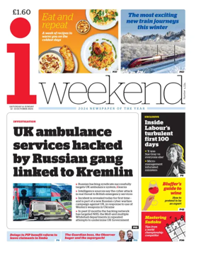 Cover of iNews Weekend