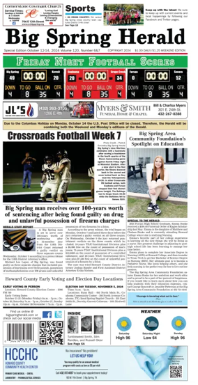 Cover of Big Spring Herald Weekend
