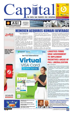 Cover of Capital (Ethiopia)