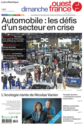 Cover of Dimanche Ouest France (Loire-Atlantique)