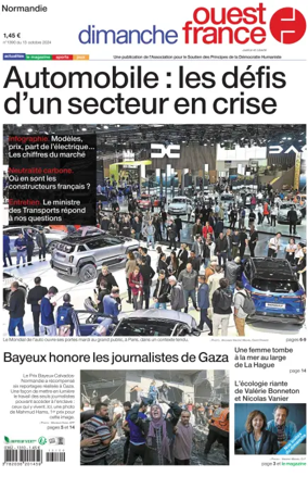 Cover of Dimanche Ouest France (Normandie)