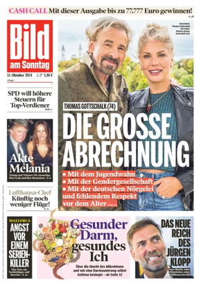 Cover of Bild am Sonntag