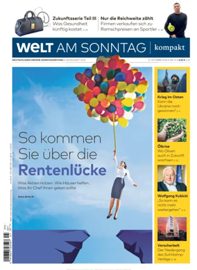 Cover of Welt am Sonntag - kompakt