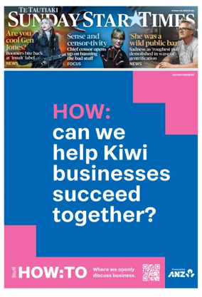 Cover of Sunday Star-Times