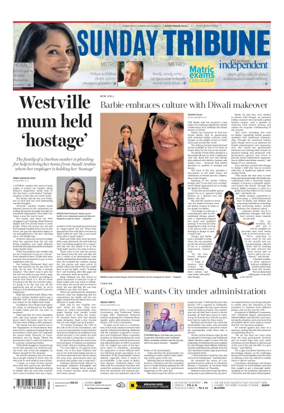 Cover of Sunday Tribune