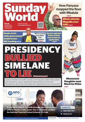 Cover of Sunday World