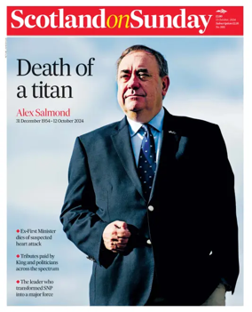 Cover of Scotland on Sunday