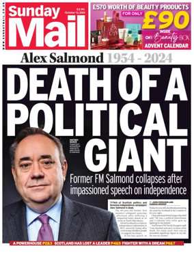 Cover of Sunday Mail (UK)