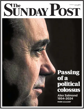 Cover of The Sunday Post (Inverness)