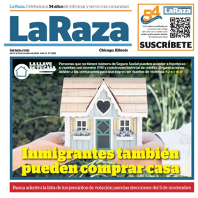 Cover of La Raza Chicago