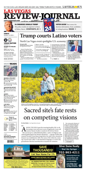 Cover of Las Vegas Review-Journal (Sunday)