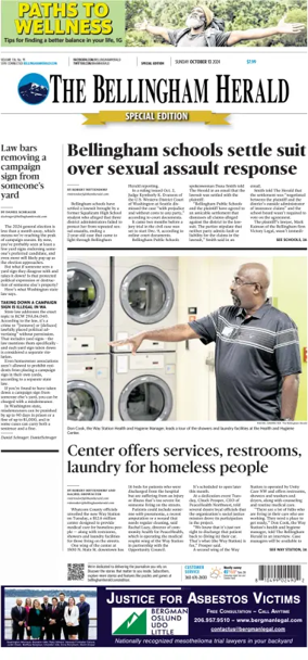 Cover of The Bellingham Herald (Sunday)