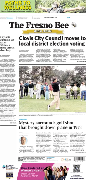 Cover of The Fresno Bee (Sunday)