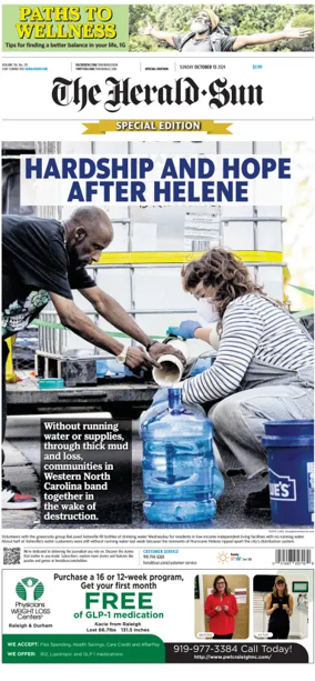 Cover of The Herald Sun (Sunday)