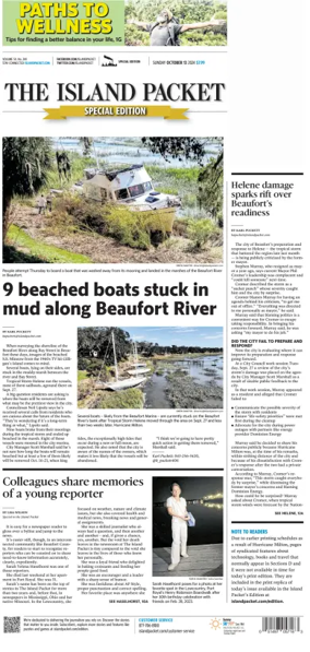 Cover of The Island Packet (Sunday)
