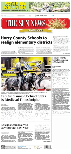 Cover of The Sun News (Sunday)