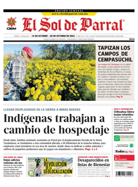 Cover of El Sol de Parral