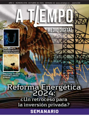 Cover of Semanario A Tiempo