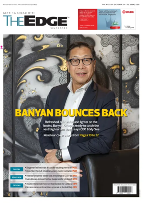 Cover of The Edge Singapore