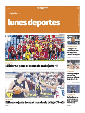 Cover of Lunes Deportes
