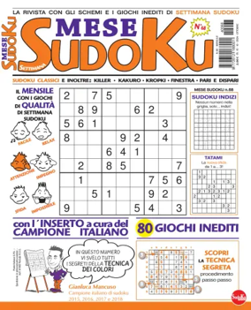 Cover of Settimana Sudoku Mese