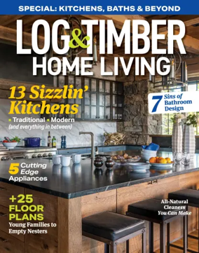 Cover of Log & Timber Home Living