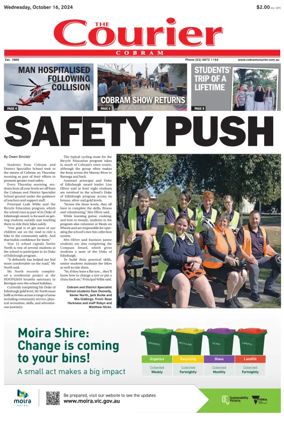 Cover of The Cobram Courier