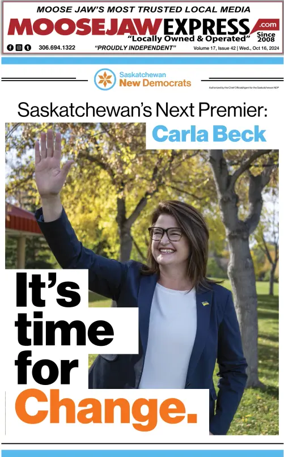 Cover of Moose Jaw Express.com