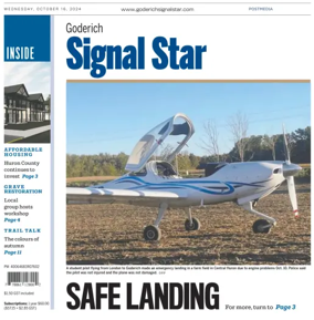 Cover of The Goderich Signal-Star