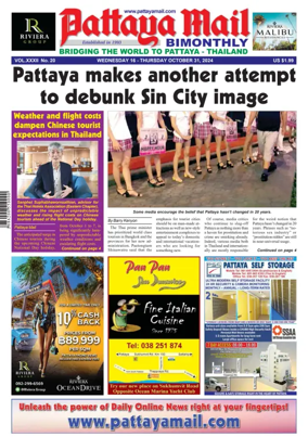 Cover of Pattaya Mail