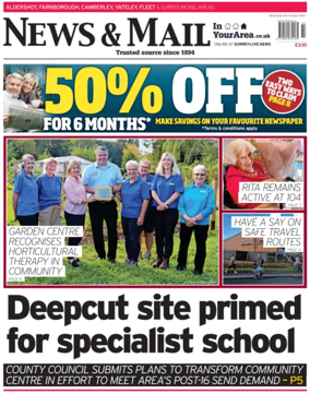 Cover of Aldershot News & Mail