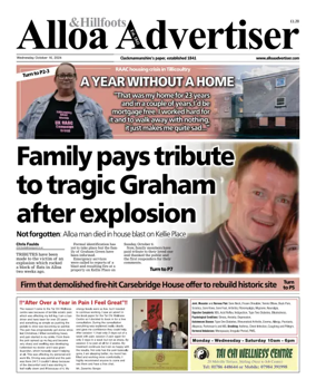 Cover of Alloa Advertiser