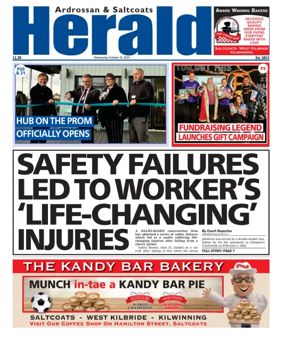 Cover of Ardrossan & Saltcoats Herald