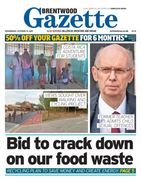 Cover of Brentwood Gazette