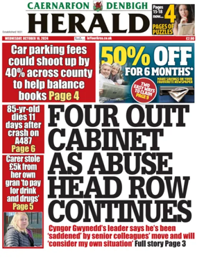 Cover of Caernarfon Herald