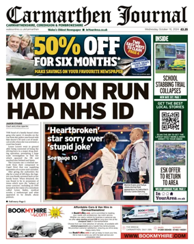 Cover of Carmarthen Journal