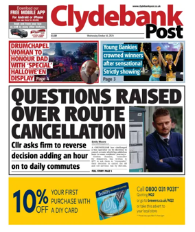 Cover of Clydebank Post