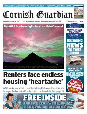 Cover of Cornish Guardian (Newquay & the North Coast)