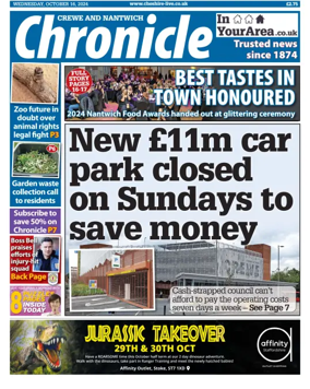 Cover of Crewe Chronicle