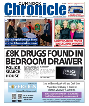 Cover of Cumnock Chronicle