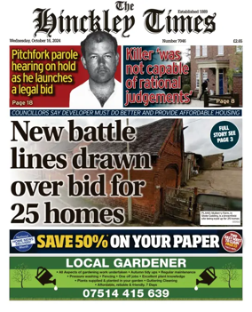 Cover of Hinckley Times