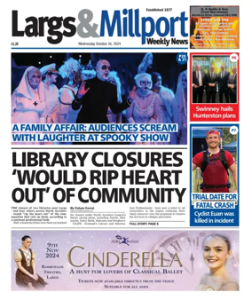 Cover of Largs & Millport Weekly News