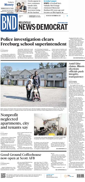 Cover of Belleville News-Democrat