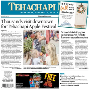 Cover of Tehachapi News