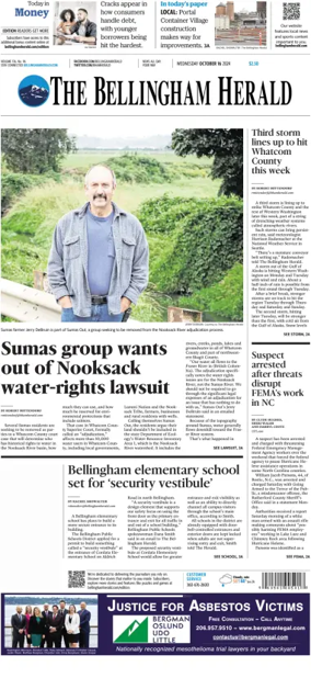 Cover of The Bellingham Herald